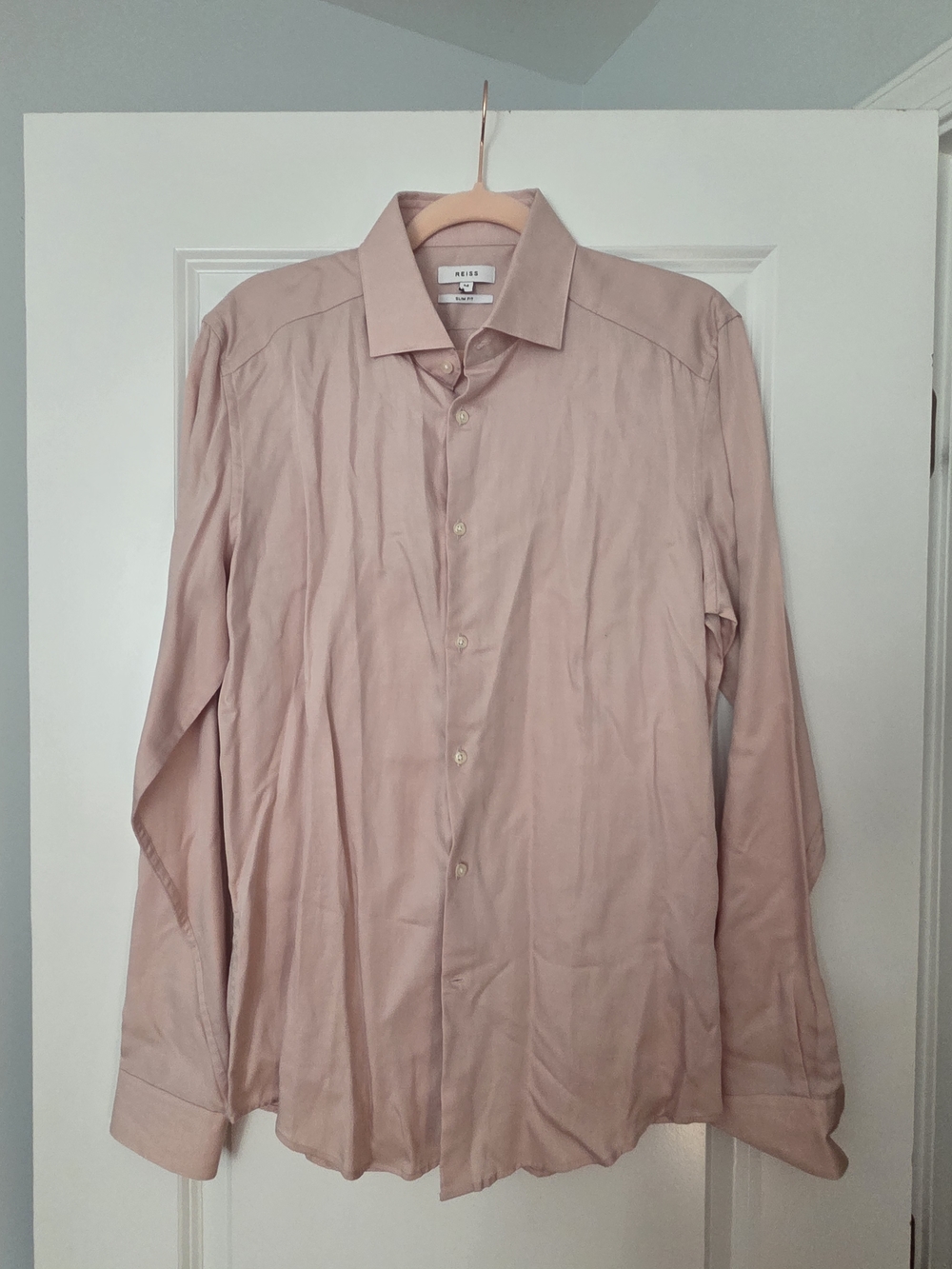 Reiss Light Pink Men's Dress Shirt